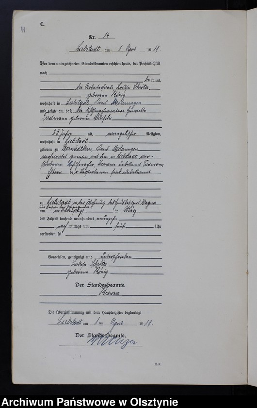 image.from.unit.number "Sterbe-Neben-Register Nr 1 - 43"