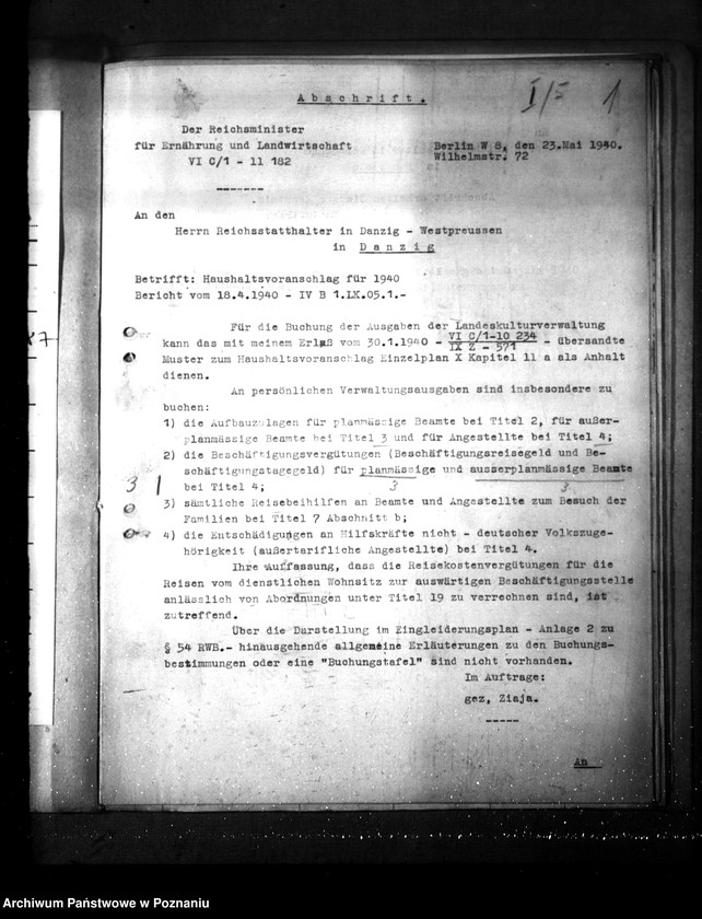 Obraz 5 z jednostki "Landeskultur- Verwaltung (Budżety)"