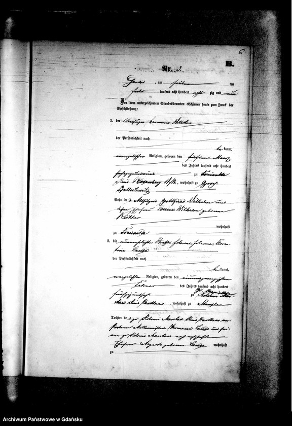 image.from.unit.number "Księga małżeństw"