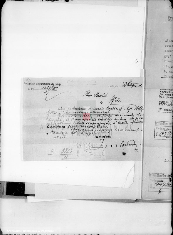 Obraz 17 z jednostki "/Żydowska Biblioteka i czytelnia Społeczna w Dąbiu powiat kolski/"