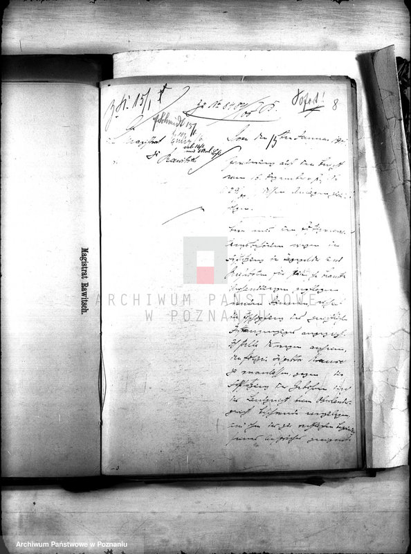 Obraz 11 z jednostki "Die Austellung und Versongung der Kommunalbeamten auf Grund des Gesetzes vom 30 Juli 1899 r."