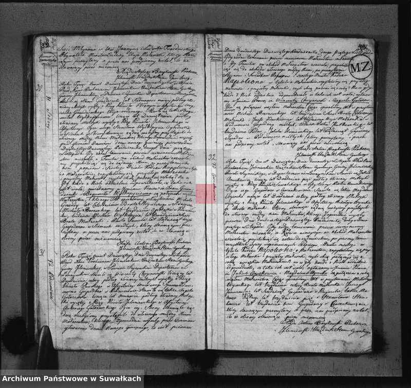 image.from.unit.number "Akta Małżeństwa Gminy Jeleniewskiey Na Rok 1809/10 od 1-o Maja"