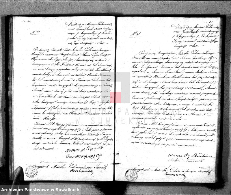 image.from.unit.number "Księga Aktów Stanu Cywilnego Wyznania Filipońskiego o urodzonych, zaślubionych i zmarłych w Mieście Gubernialnym Suwałkach"