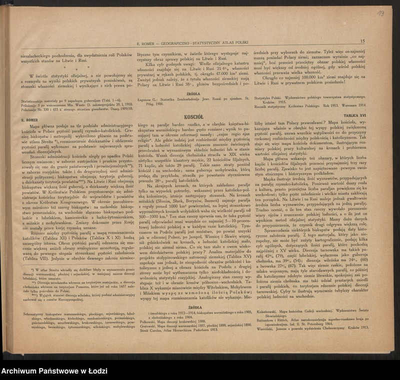 Obraz 20 z jednostki "Geograficzno-statystyczny atlas Polski, wydanie II, Lwów-Warszawa 1921"