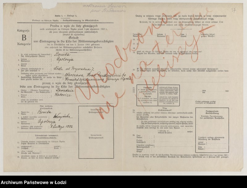 Obraz 19 z jednostki "Listy osób bez prawa głosu"