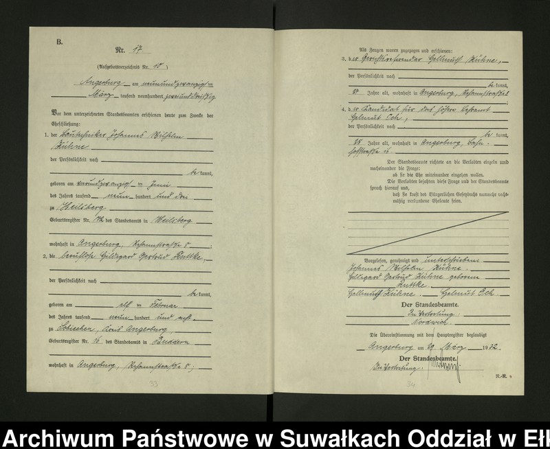 image.from.unit.number "[Heirats - Register (Neben - Register) Standesamt Angerburg einschl. der Bezirke, Gr. Strengeln, Prinowen und Kehlen Kreis Angerburg]"