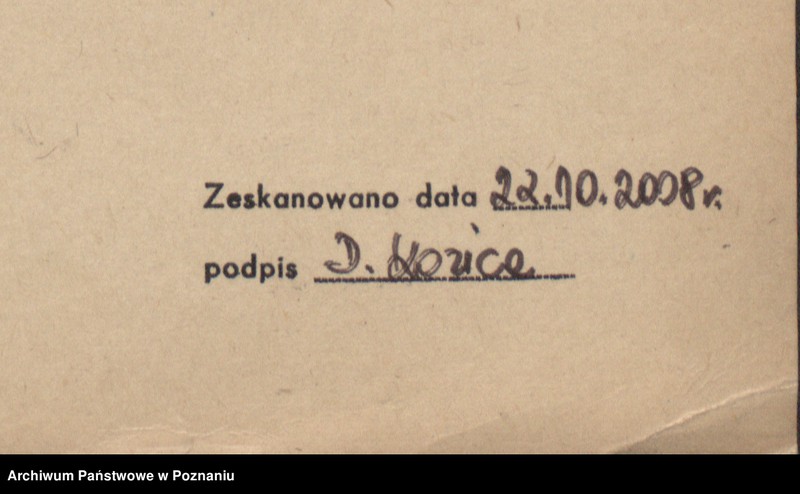 Obraz 8 z jednostki "Poznań - Łazarz akta koła."