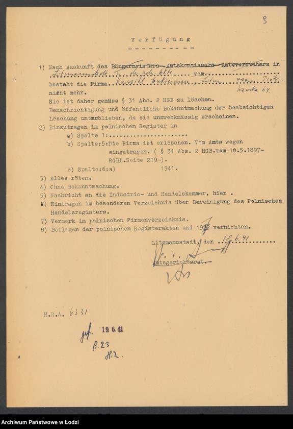 Obraz 11 z jednostki "Cukierman Kassiel- sprzedaż manufaktury i chustek"