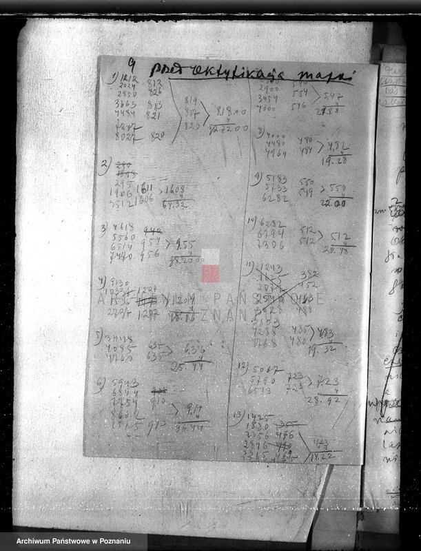 Obraz 13 z jednostki "Majętność Biskupiec powiat koniński /sprawa ustalenia granicy lasu/"