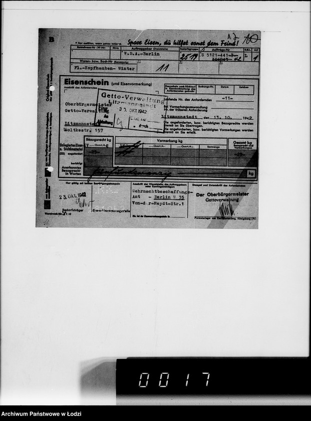 Obraz 17 z jednostki "441 Fliegerhauben Winter A-E."