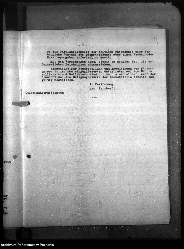 Obraz 18 z jednostki "Vereinfachung der Reichsbauverwaltung. Bewerbungen von Grundstücken"