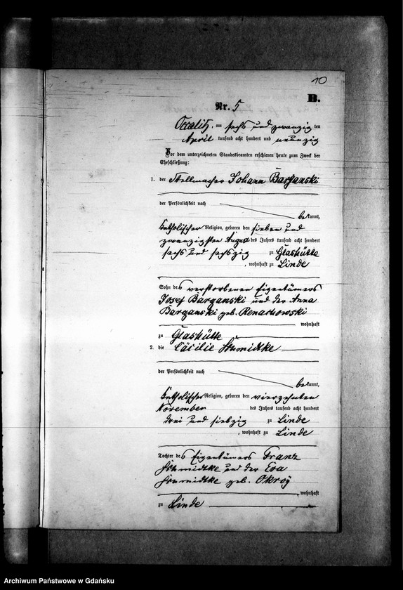 image.from.unit.number "Księga małżeństw"