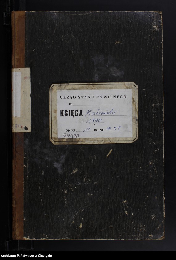 image.from.unit.number "Heiraths-Neben-Register Nr 1 - 28"