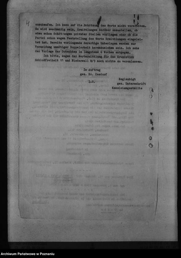 Obraz 8 z jednostki "Wertgutachten der (polnischen) beschlagnahmten Grundstücke"