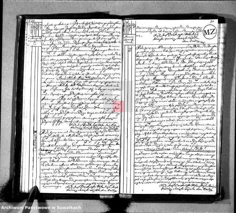image.from.unit.number "Akta zaślubionych gminy święto-jeziorskiey od 1 maja 1809 roku"