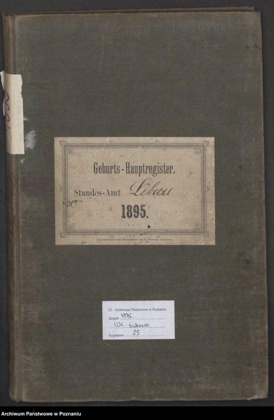 Obraz 2 z jednostki "Geburts-Hauptregister"