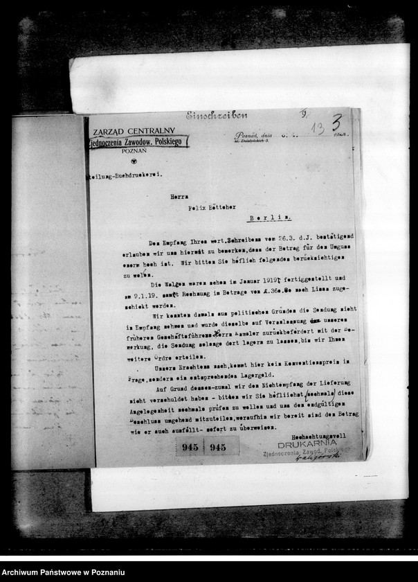 image.from.unit.number "Korespondencja różna"