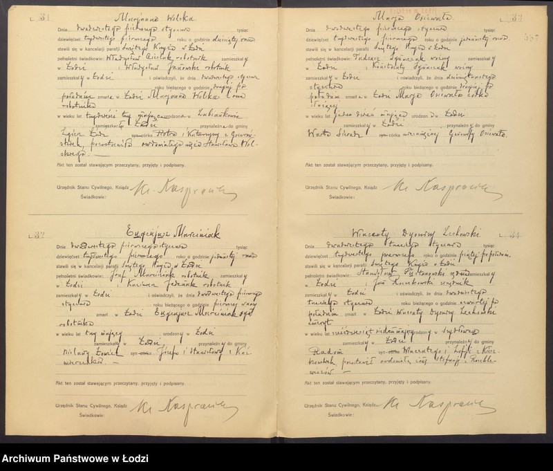 Obraz 11 z jednostki "Akta zgonów"