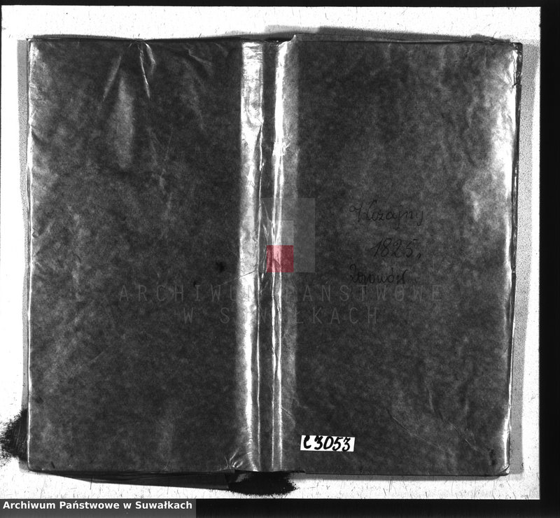 image.from.unit.number "Akta zejścia gminy wiżańskiey obwodu seyneńskiego, w województwie augustowskim od dnia 1-go stycznia do 31 grudnia 1825 roku"