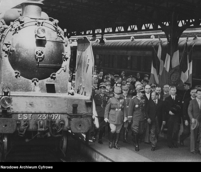 image.from.unit.number "Wizyta Generalnego Inspektora Sił Zbrojnych RP generała Edwarda Rydza-Śmigłego we Francji - pobyt w Paryżu"