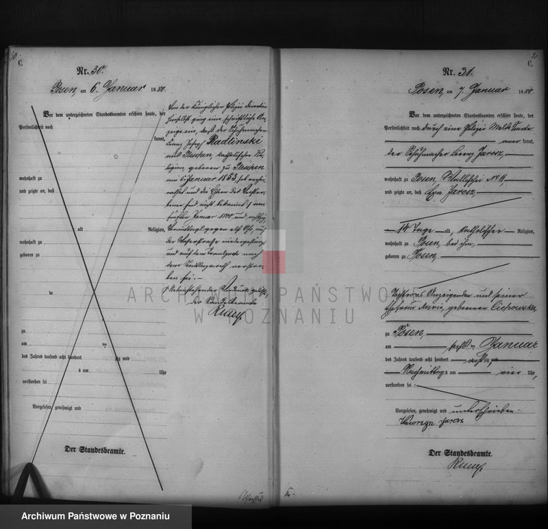 Obraz 17 z jednostki "Księga zgonów t. I"