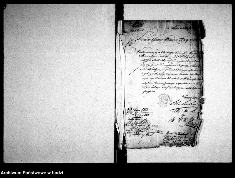 Obraz 5 z jednostki "Akta tyczące się stanu kościoła katolickiego i innych budowli"