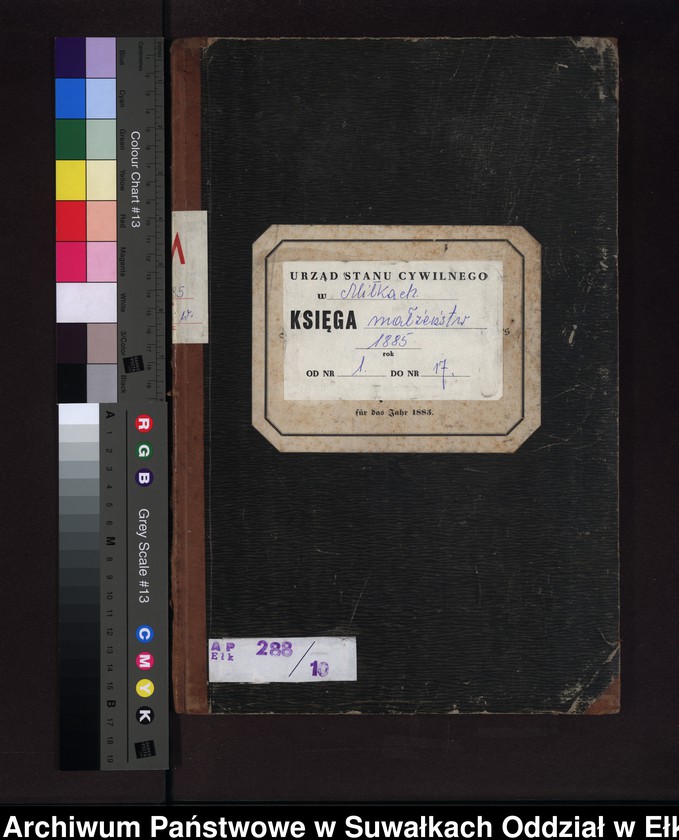 image.from.unit.number "Heiraths-Neben-Register des Preussischen Standes-Amtes Gr. Konopken Kreis Loetzen"