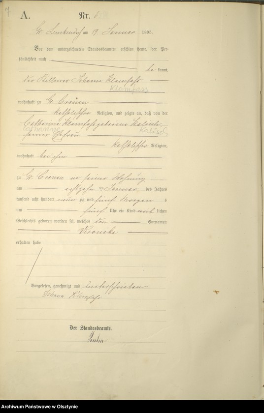 image.from.unit.number "Geburts-Haupt-Register Nr 1 - 77"