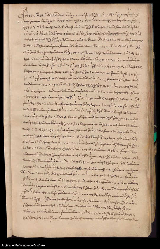 image.from.unit.number "H. Burgerm. Eckard von Kempen Praesidirende Ambtbuch vom [20.III.1619-28.III.1620] Nach hierin etzliche sachen, so in abwesenheit des H. Bürgerm. Valentin von Bodeck vorgelauffen [13.IV.-25.IV.1619] /2 indeksy/"