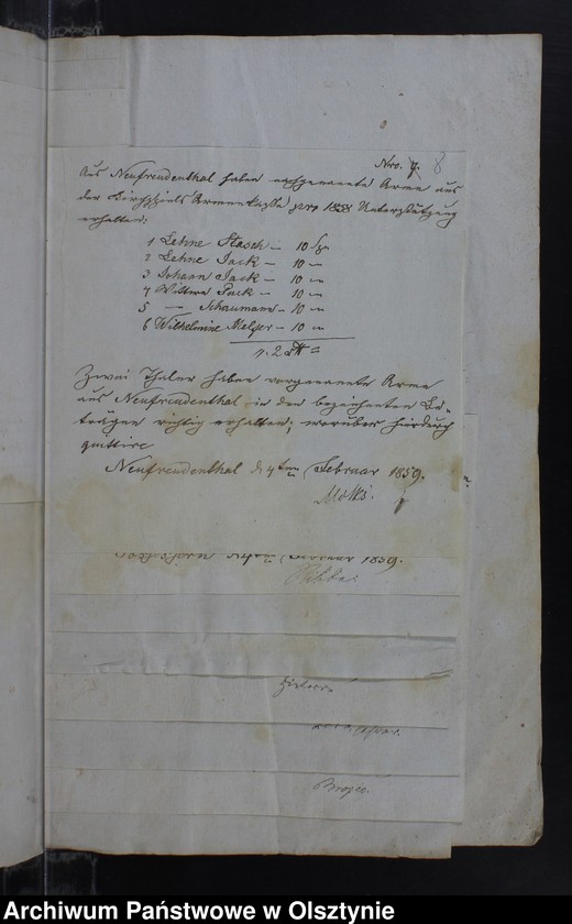 image.from.unit.number "Armen-Cassen Rechnung des Kirchspiels Kruklanken"