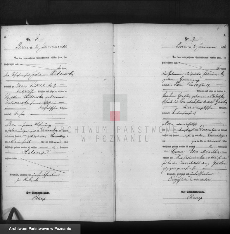 image.from.unit.number "Księga urodzeń t. I"