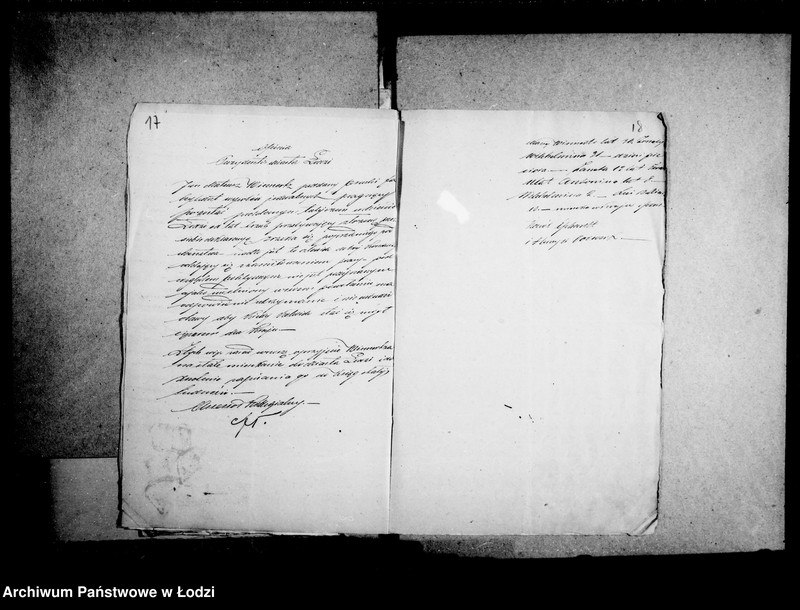 Obraz 18 z jednostki "Akta w przedmiocie osiedlania się cudzoziemców"