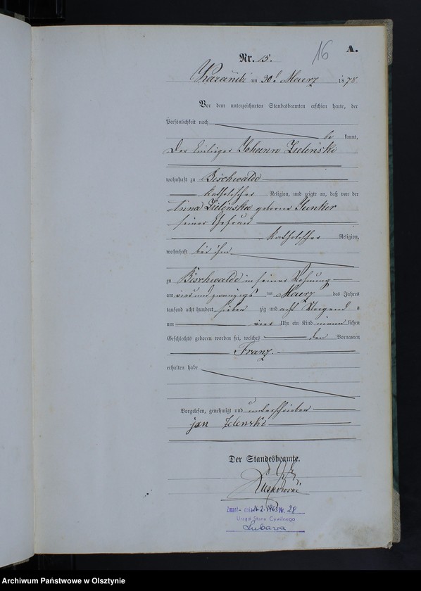 image.from.unit.number "Geburts-Haupt-Register Nr 1 - 77,1 - 88,1 - 81 i 1 - 69"