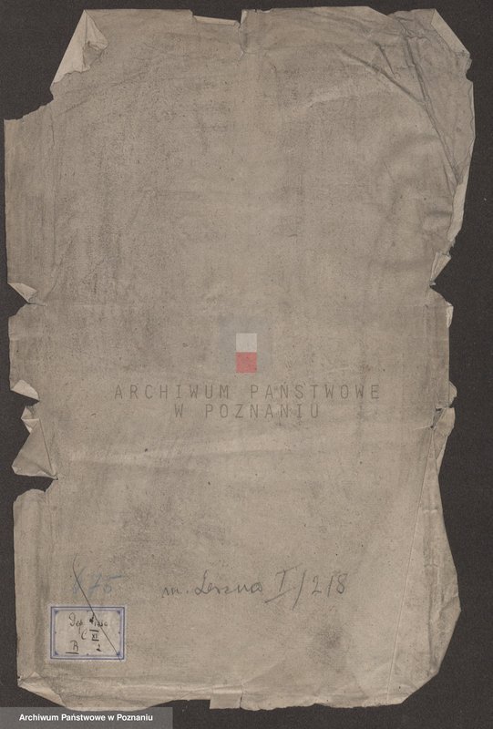 Obraz 2 z jednostki "Inwentarze pośmiertne spisane przez sąd opiekuńczy w Lesznie; język niemiecki"