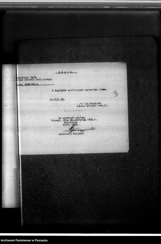 Obraz 7 z jednostki "Zatwierdzenie wytwórni musztardy H. Jarosz Poznań"