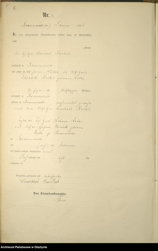 image.from.unit.number "Sterbe-Haupt-Register Nr 1 - 51"