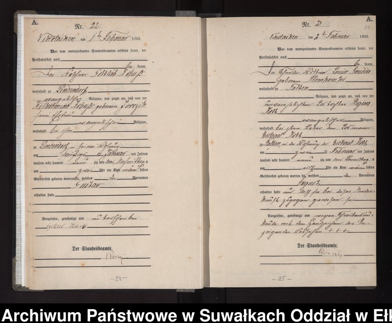 image.from.unit.number "Geburts-Haupt-Register des Königlichen Preussischen Standes-Amtes Nikolaiken Kreis Sensburg"