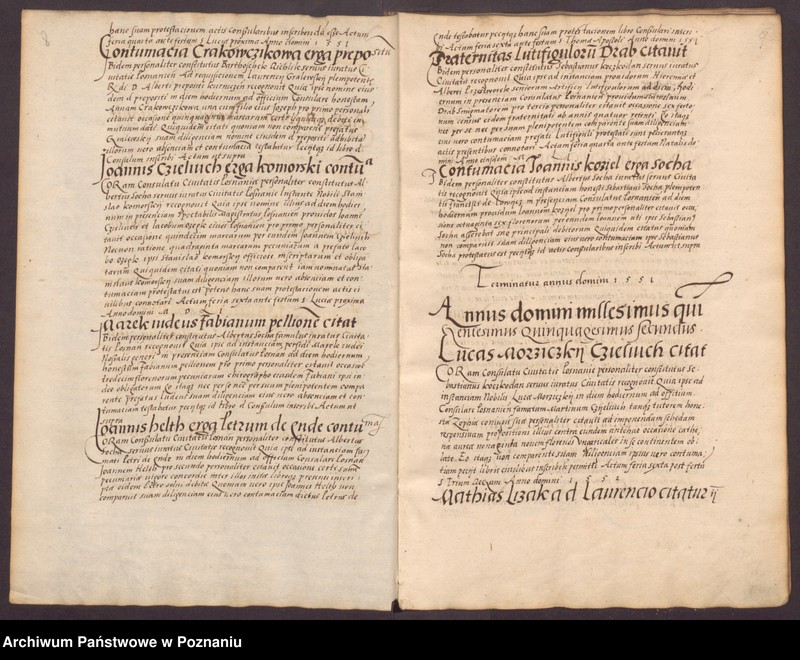 Obraz 8 z jednostki "Liber contumaciarum"