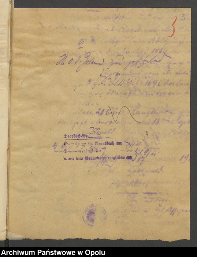 Obraz 7 z jednostki "Grundakten für Band VII Blatt 265 des Grundbuchs von Oberlangendorf Eigentümer Albert und Hedwig geboren Schope Rothersche Eheleute, Franke Gregor Hedwig Franke Rother geboren Schöpe, Kirchner August."