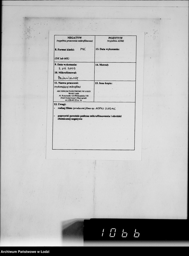 Obraz 3 z jednostki "Kriegsauftrag J.S 374 94 Patronentaschen [dla Heeresbekleidungsamt Litzmannstadt]"