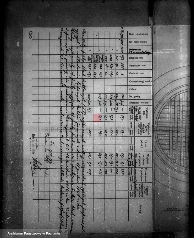 Obraz 12 z jednostki "Gospodarstwo rolne w Goraju pow. czarnkowski własność hr Hochberg później warsztat ślusarski P. Pietza w Obornikach nr woj. kotła 5236"