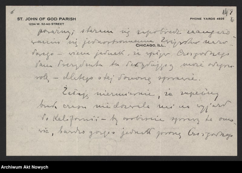 image.from.unit.number "Adamski Stanisław (biskup katowicki); L.8 (odpowiedź)"