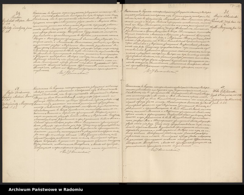 image.from.unit.number "[Duplikat akt zaślubionych i zmarłych parafii Radom za 1904 r.]"