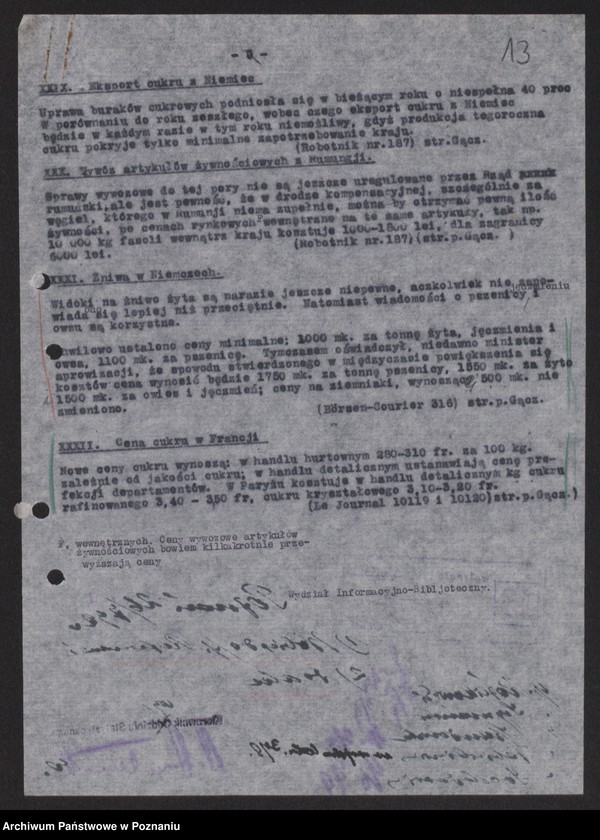 Obraz 15 z jednostki "[Przegląd artykułów omawiających ceny na artykuły żywnościowe - informacje uwzględniające ceny zagranicą]"