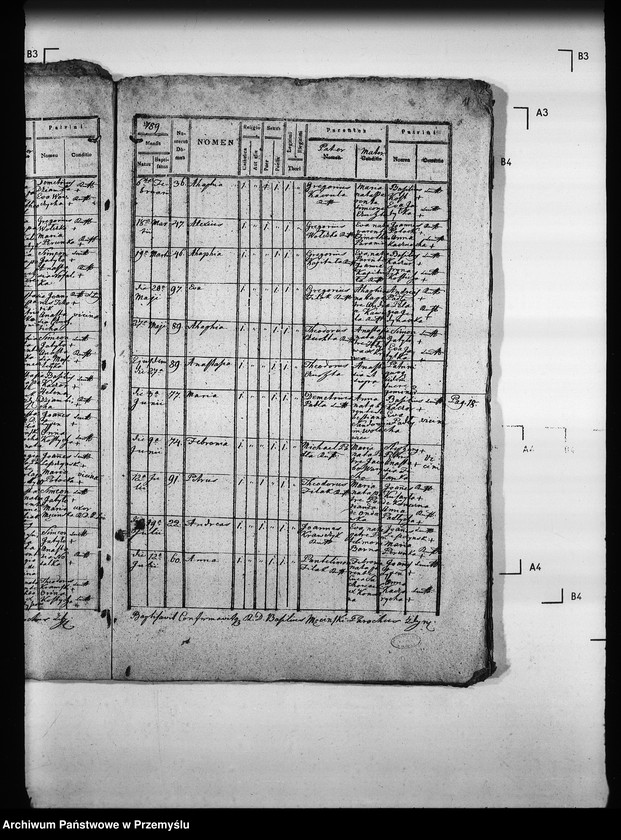 Obraz 15 z jednostki "[Kopie ksiąg metrykalnych parafii Zdynia z filiami Konieczna, Ług (dekanat Gorlice)]"