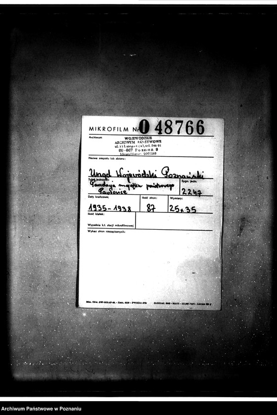 Obraz 2 z jednostki "Parcelacja majątku państwowego Pawłowice"