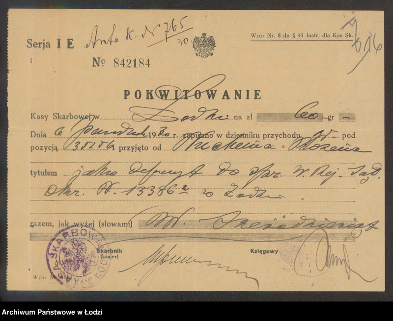 Obraz 18 z jednostki "Nuchem Rozen – sprzedaż krzeseł"