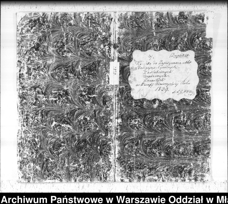 image.from.unit.number "Akta urodzin, małżeństw i zgonów"