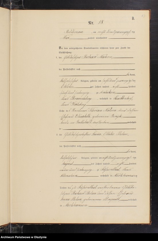 image.from.unit.number "Heiraths-Neben-Register Nr 1 - 16"