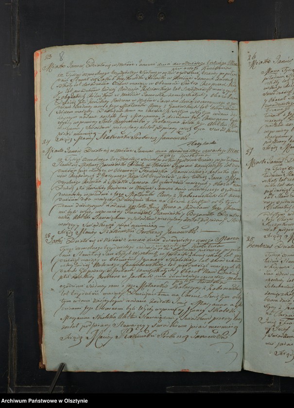 image.from.unit.number "Akta Urodzenia, Zeyścia i Małżeństw Parafij Janowskiey Obwodu Przasnyskiego Gubernij Płockiey z Roku 1837"